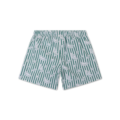 Badeshorts - Grün - Surf Dogs