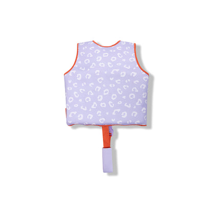 Zwemvest - Lila Leopard - 3/6 Jaar