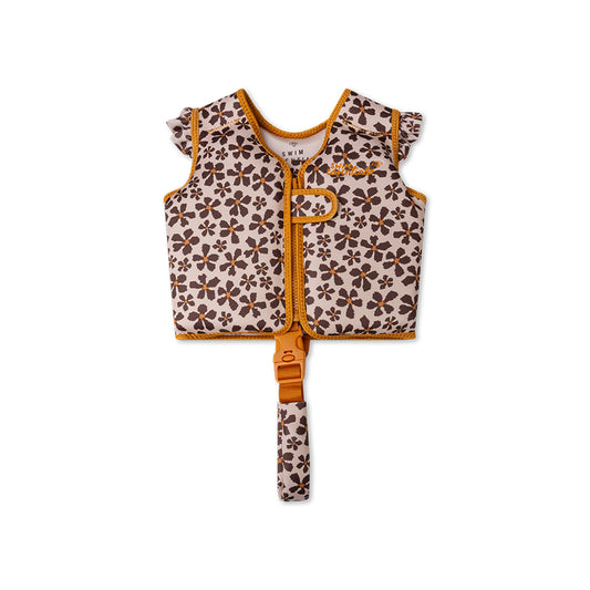 Swim Vest - Orange - Wild Flower