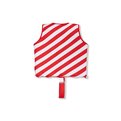Swim Vest - Red/White - Crabby