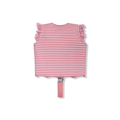 Swim Vest - Red/White - Daisy Flower