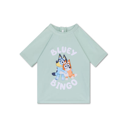 T-shirt de bain - Manches courtes - Vert - Bluey