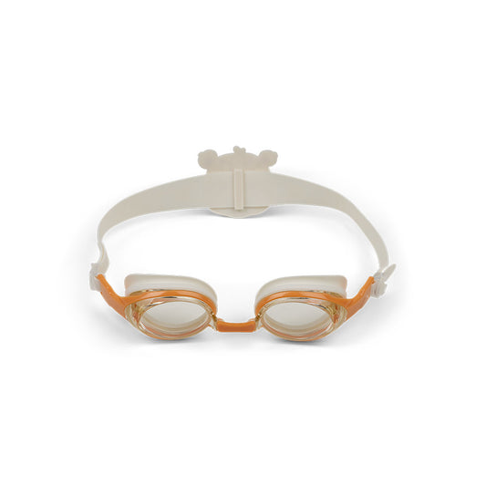 Swimming Goggles - Beige - Leopard