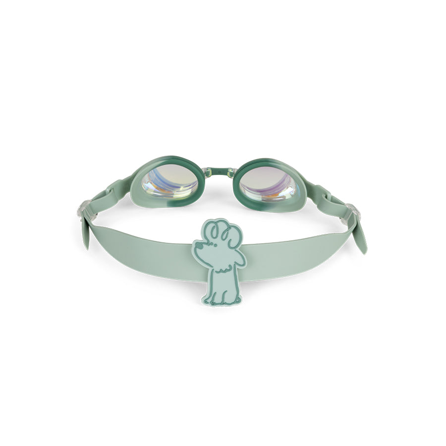 Swimming Goggles - Green - Dog