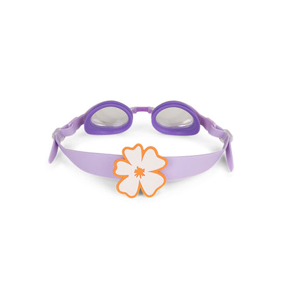 Swimming Goggles - Purple - Flower