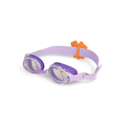 Swimming Goggles - Purple - Flower