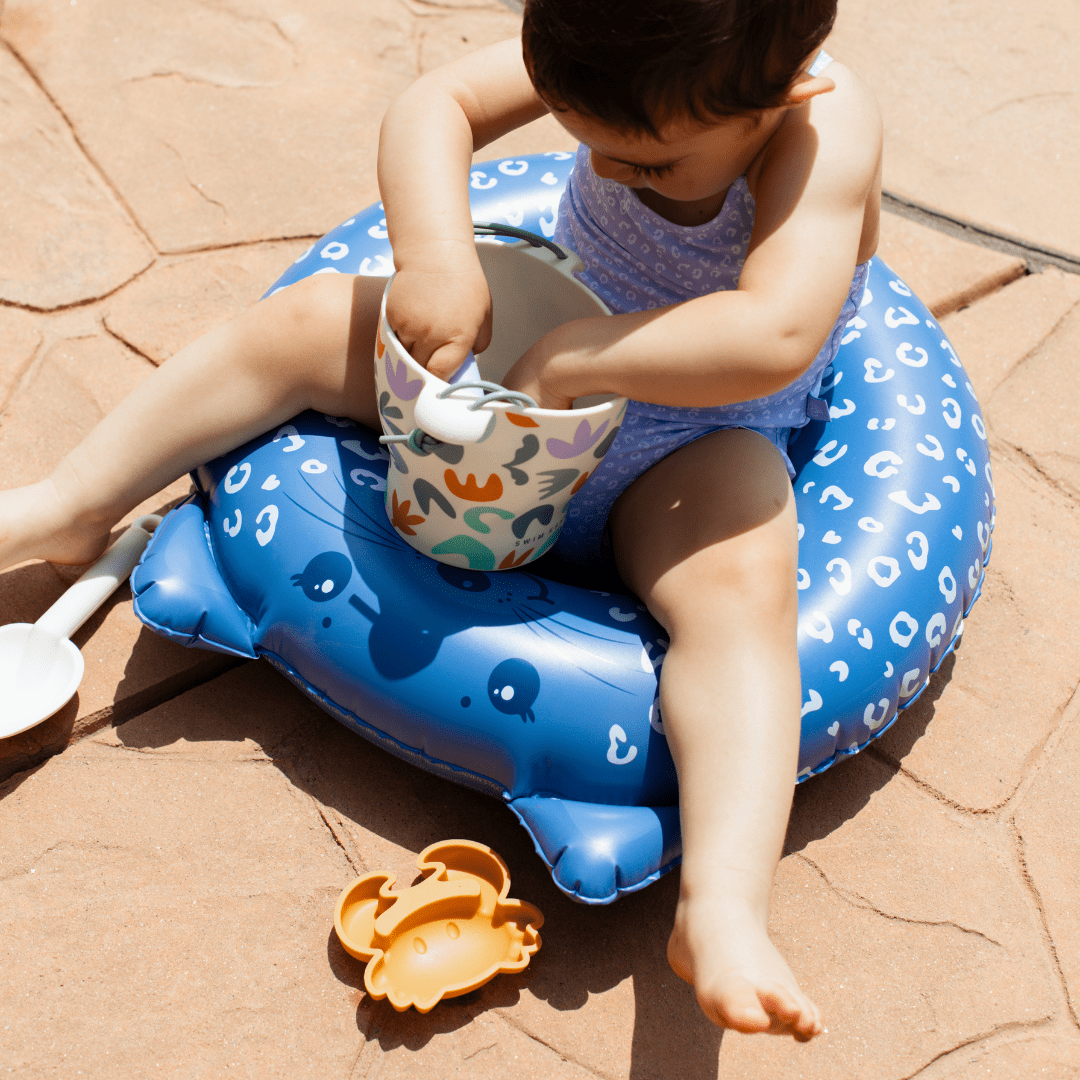 Flotador Animales - Azul - Leopard - Ø 55 cm