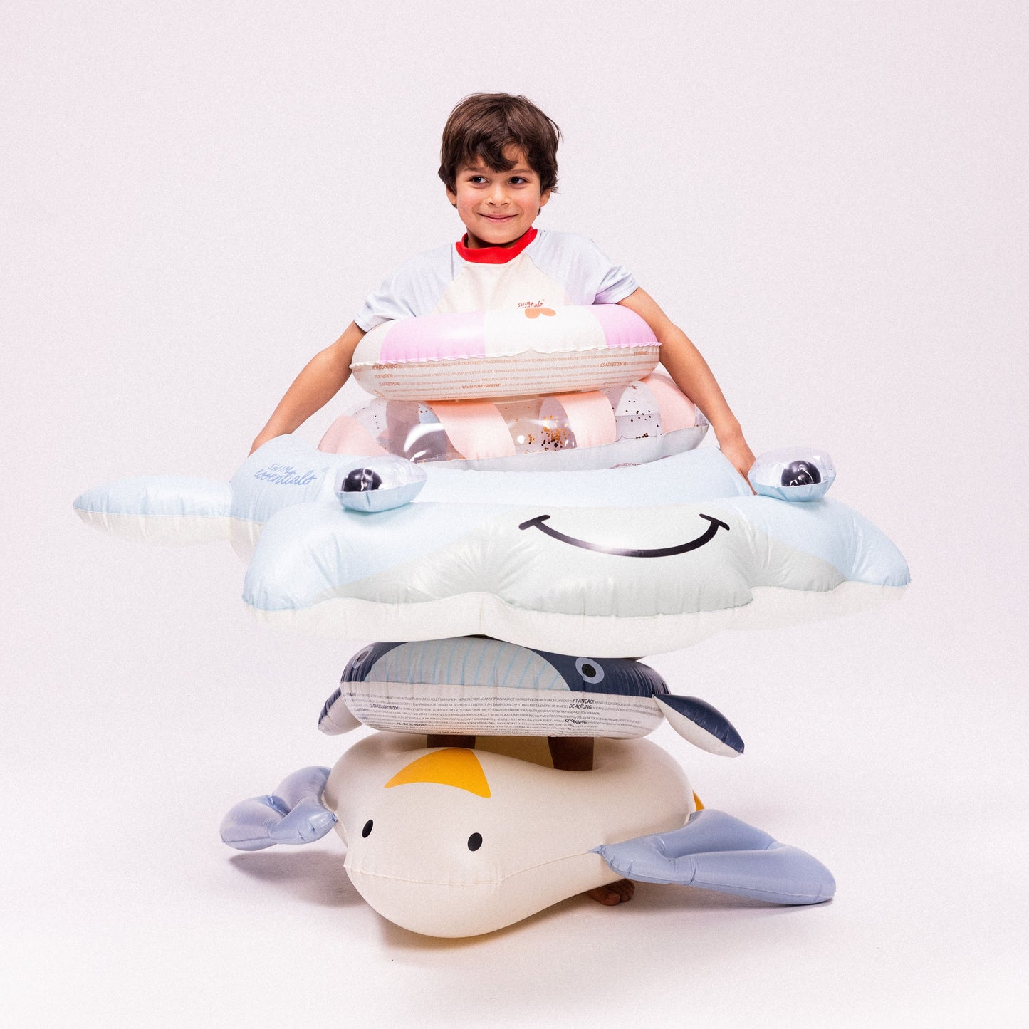 Schwimmring - Blau - Hunter The Hammerhead - Hai - Ø 95 cm
