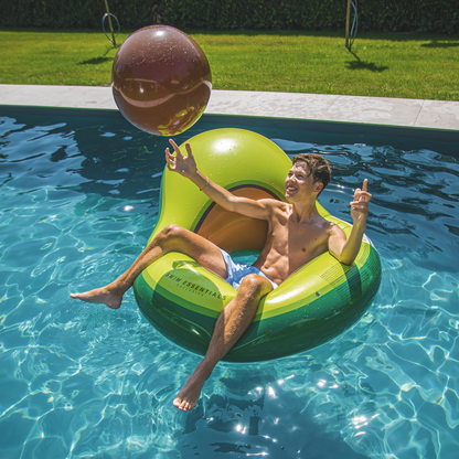 Pool Float - Grün - Tropical Bliss Avocado - inkl. Beachball