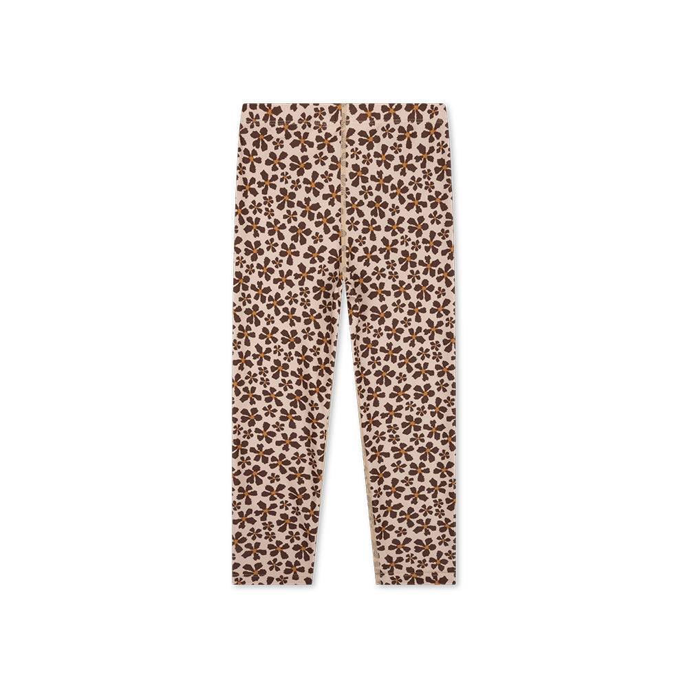 UV Legging - Filles - Orange - Wild Flowers