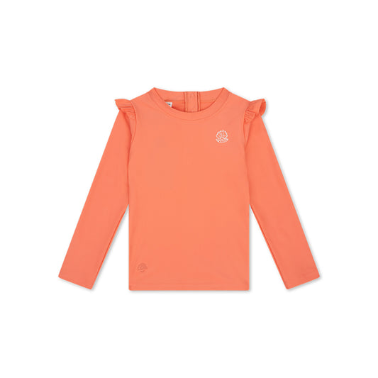 UV Swimming T-Shirt Long Sleeves - Pink - Shell Tastic