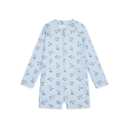UV Zwempak Jongens - Blauw - Little Seagull