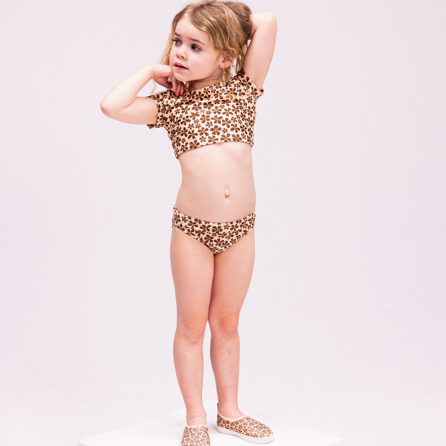 Bikini - Oranje - Wild Flower